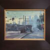 American Legacy Fine Arts presents "The Pico Aliso Station" a painting by Michael Obermeyer.