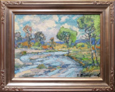 American Legacy Fine Arts presents "The Salinas River" a painting by Karl Dempwolf.