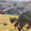 American Legacy Fine Arts presents "Malibu Hills" a painting by Mian Situ