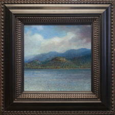 American Legacy Fine Arts presents "By the Healing Waters; Lake Tahoe" a painting by Nikita Budkov.