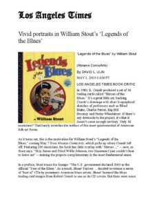 American Legacy Fine Arts presents William Stout in Los Angeles Times article, May 2015