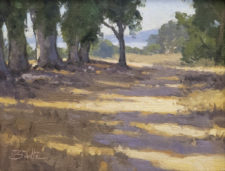 American Legacy Fine Arts presents "Coastal Trail; Carpinteria Bluffs" a painting by Dan Schultz