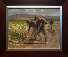 American Legacy Fine Arts presents "The Diggers" a painting by Warren Chang.