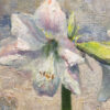 American Legacy Fine Arts presents "White Amaryllis a painting by Jim McVicker.