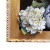 American Legacy Fine Arts presents "Bunting with Hydrangea" a painting by Mary Kay West.