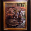 American Legacy Fine Arts presents "Patterns, Still Life in Copper" a painting by Nikita Budkov.