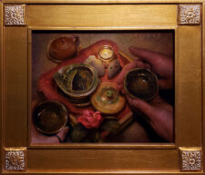 American Legacy Fine Arts presents "Renewal Tea Time" a painting by Nikita Budkov.