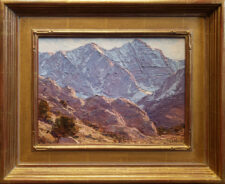 American Legacy Fine Arts presents "Kiss of Light; Eastern Sierra Nevada" a painting by Jean LeGassick.