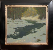 American Legacy Fine Arts presents "Stillness" a painting by Jennifer Moses.