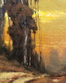 American Legacy Fine Arts presents "Slice of Light; Ojai" a painting by Steve Curry.
