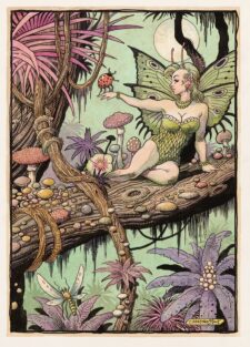 American Legacy Fine Arts presents "Tinkerbell" a painting by William Stout.