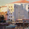 American Legacy Fine Arts presents "Last Light on the Casino; Catalina Island" a painting by W. Jason Situ.