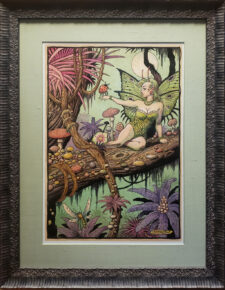 American Legacy Fine Arts presents "Tinker Bell" a painting by William Stout.