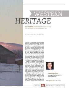 American Legacy Fine Arts presents David Dibble in Southwest Art Magazine.