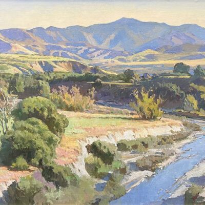 American Legacy Fine Arts presents "California Light; San Juan Creek, CA" by Ray Roberts.
