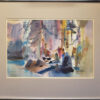American Legacy Fine Arts presents "Lakeside Stroll" a painting by Robert E. Wood.