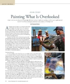 American Legacy Fine Arts presents John Cosby in Plein Air Magazine, November 2012.