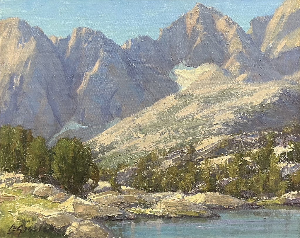 Morning Sun at Fourth Lake; Big Pine Canyon, John Muir Wilderness