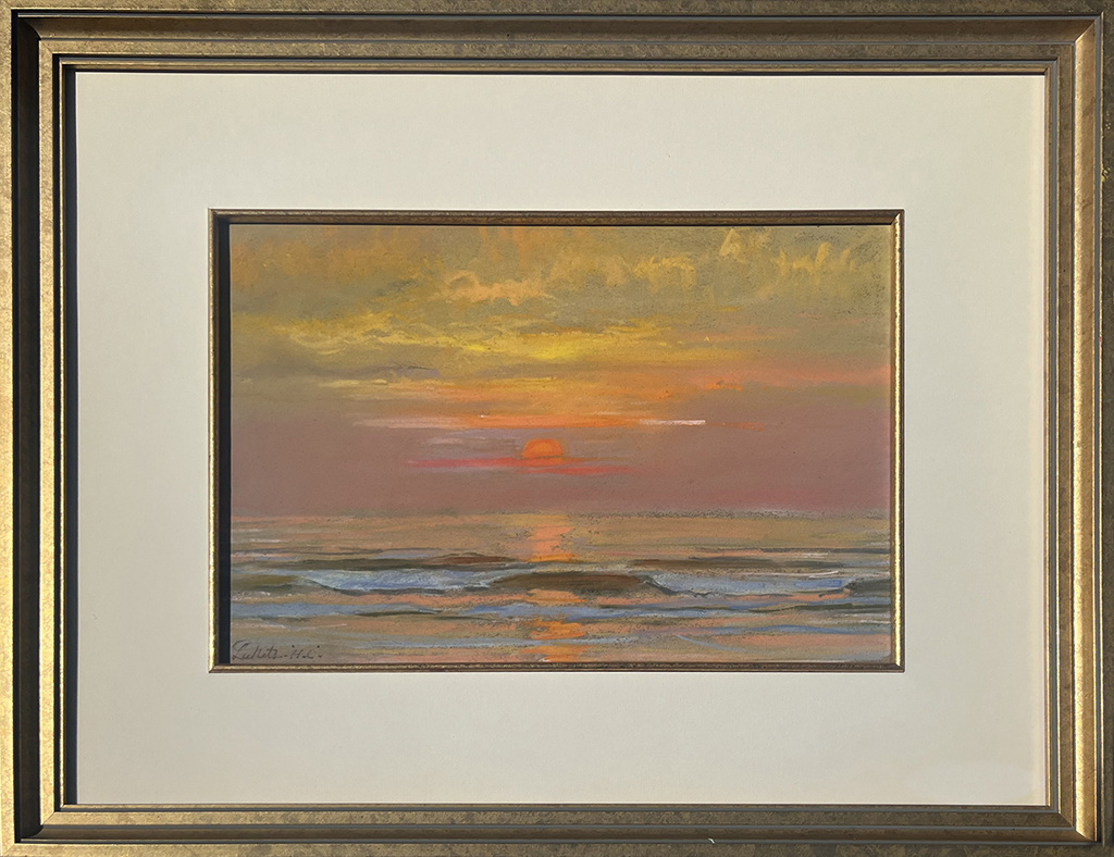 Theodore N. Lukits Historic Artist pastel
