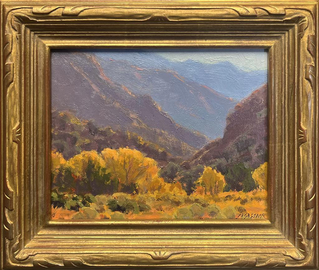 Jean LeGassick Artist Oil Painting landscape, mountains