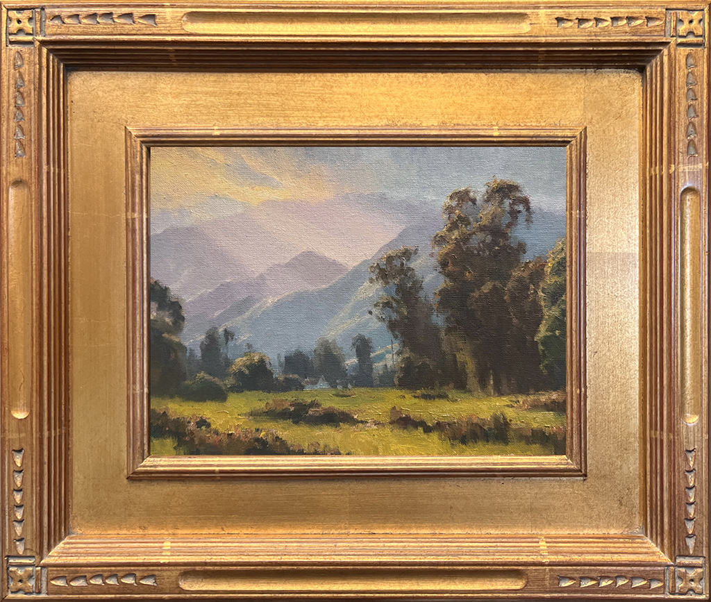 Michael Obermeyer Artist Oil Painter Landscape, mountains, sunlight, trees