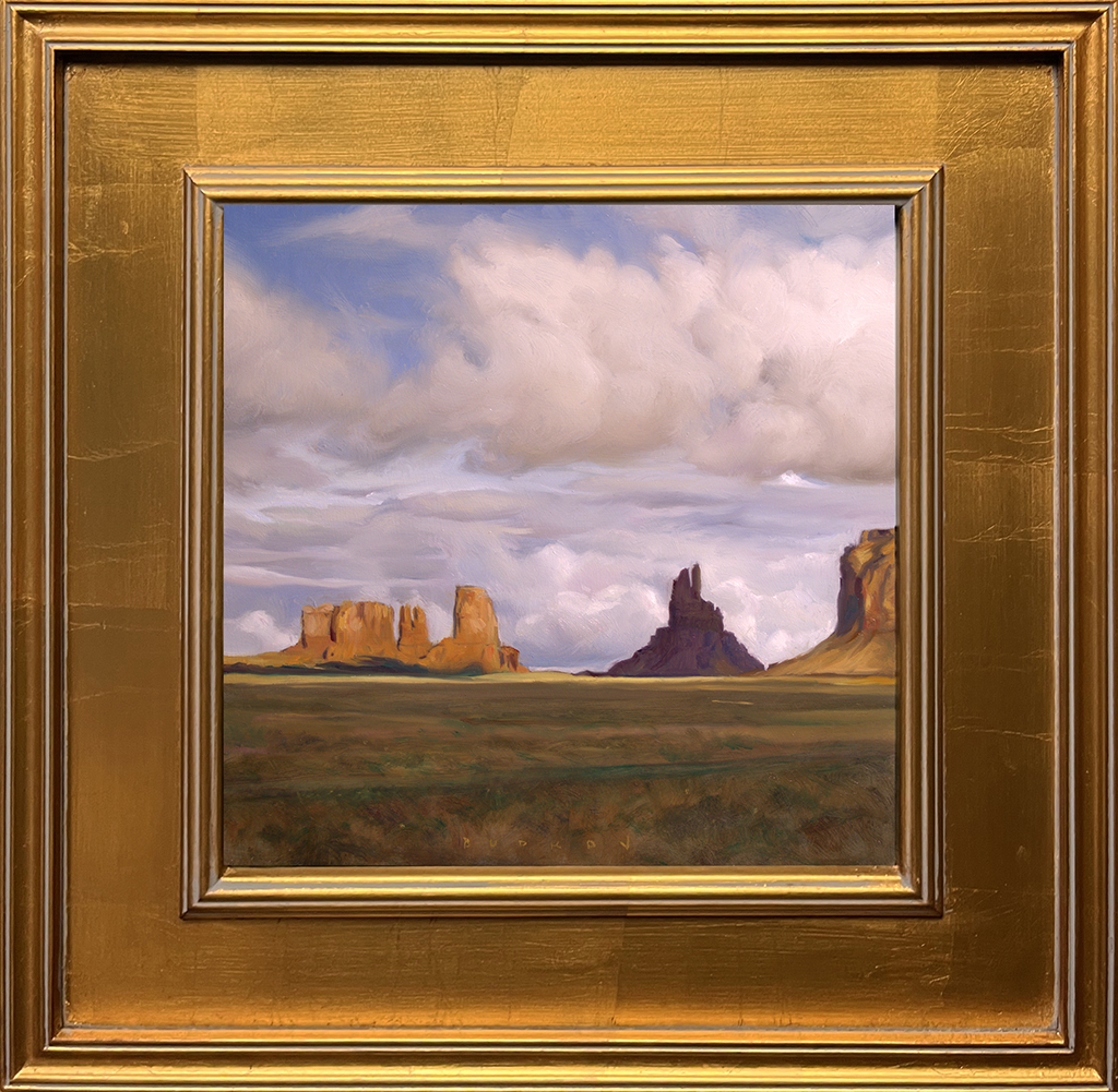 Nikita Budkov artist oil painting landscape, mountains, Utah, Arizona